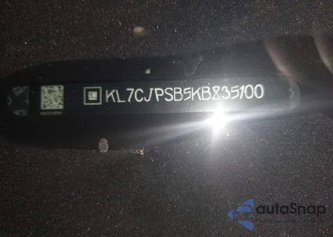 2019 Chevrolet Trax Lt из США, поврежденный, VIN KL7CJPSB5KB835100